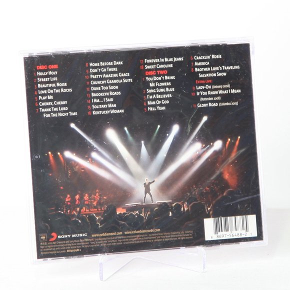 Neil Diamond CD Album Hot August Night/NYC **SEALED** 2 CDs in Case. - Picture 2 of 3